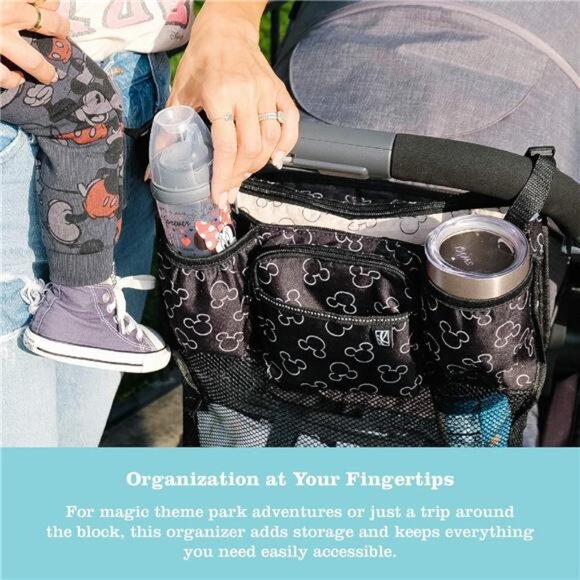 Childress Cups 'N Cargo Stroller Caddy Organizer with Cup Holder - Stroller - Picture 3 of 7